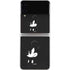 Disney Mickey Mouse Black and White Galaxy Z Flip4 5G Skin